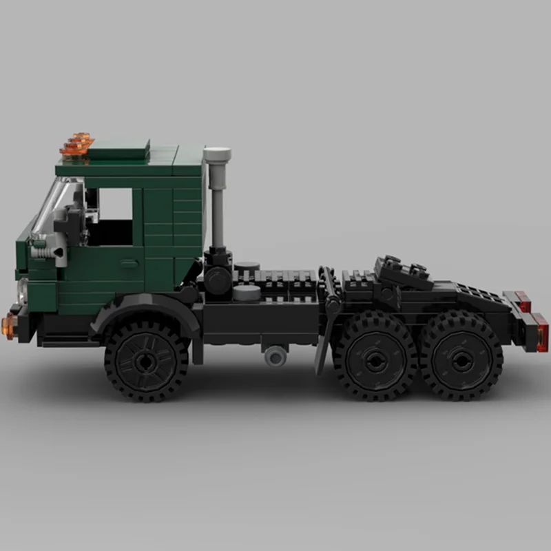 202 قطعة MOC كاماز شاحنة جرار مدينة Cargoed نموذج اللبنات العمارة ألعاب إبداعية الطوب الاطفال هدية الكريسماس عيد ميلاد #5