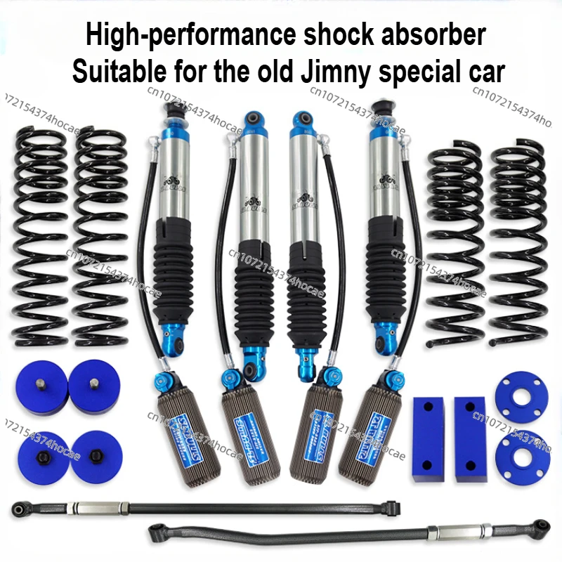 For Suzuki Jimny Off-road Vehicle Modification Adjustable Nitrogen Shock Absorber Kit Rise 2 in-Four Link Linkage-Suspension Arm