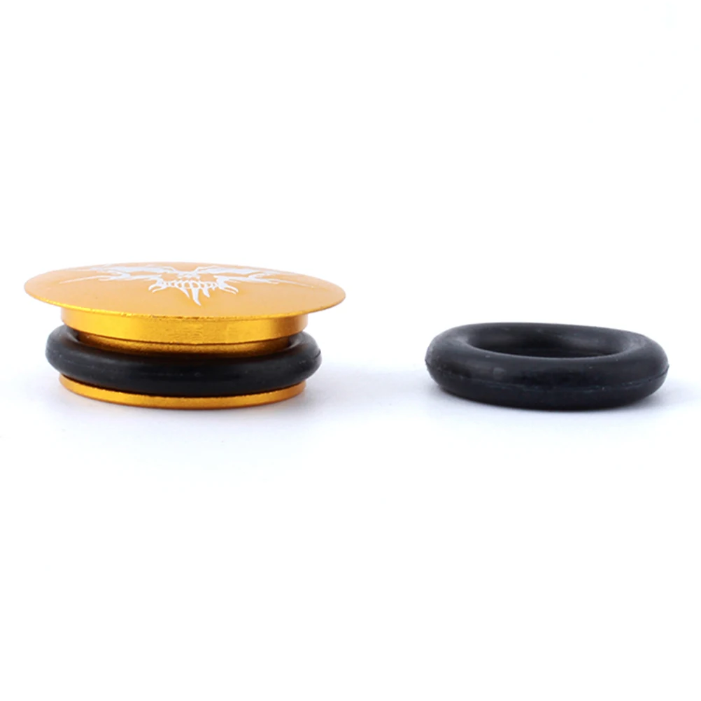 

Crank Cover Caps Waterproof Ring Cranksets Covers 25.8mm Diameter Fits Bikes End Plug Dustproof Light Rubber Hollow