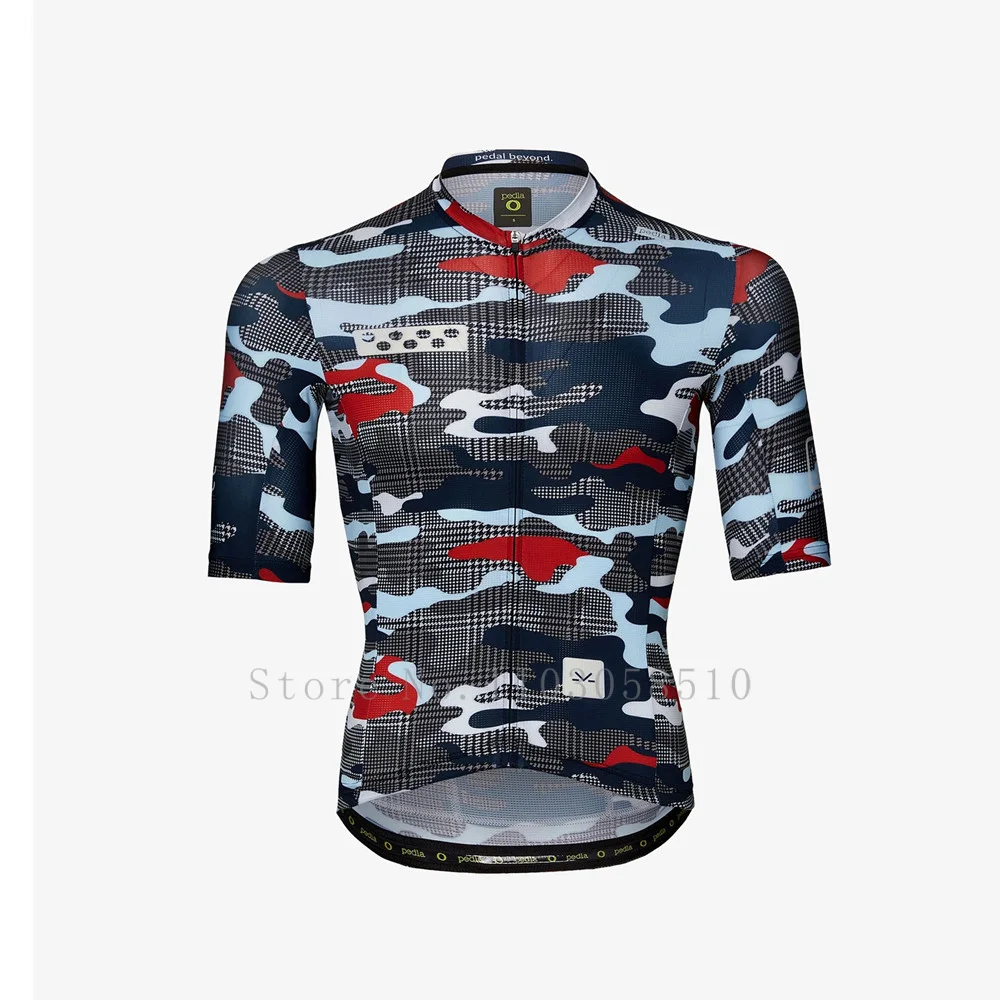 

The pedla Pro Team Aero Cycling Jersey High Quality Performance Bicycle Cycling Shirts Breathable Quick Dry MTB Road Bike Jersey