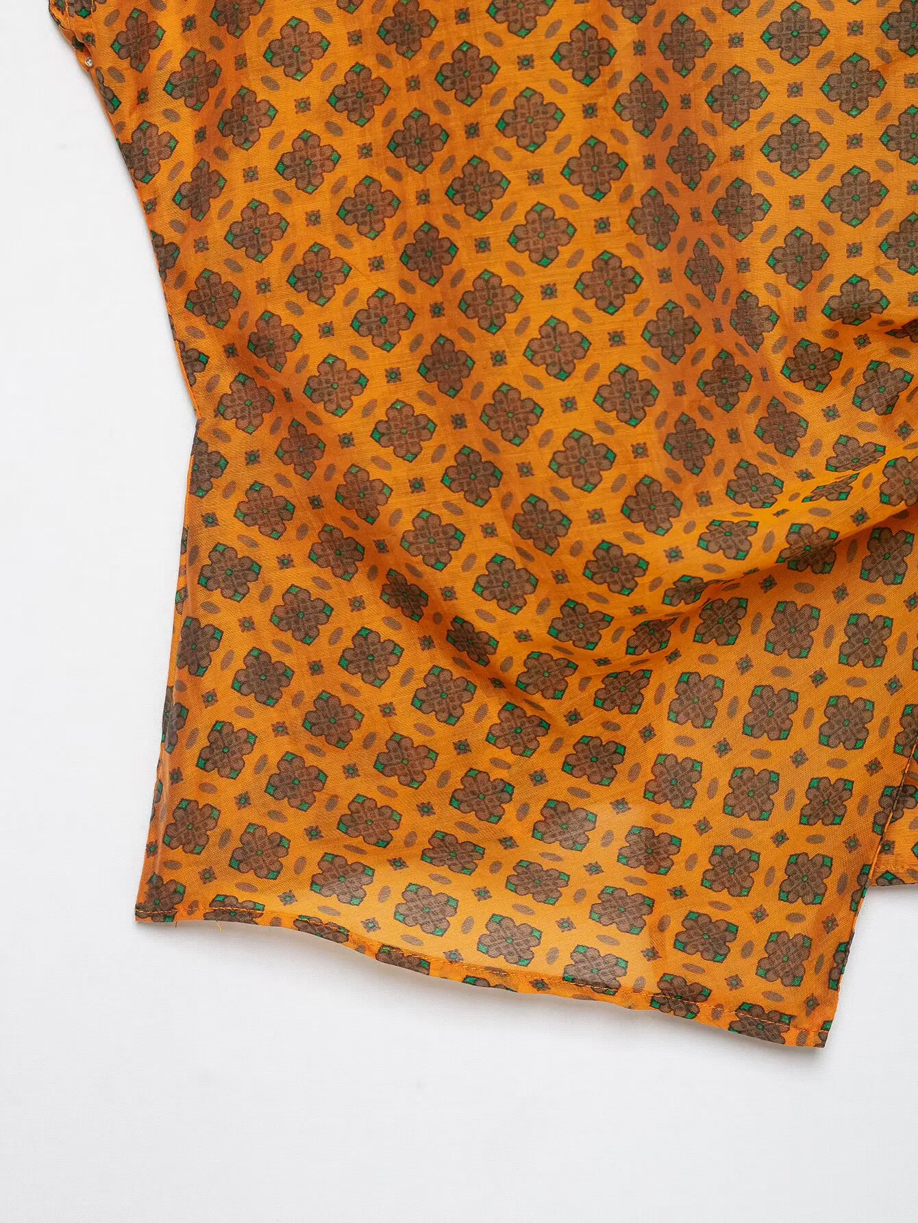 TFMLN Print Damen-Hosenanzüge Kurzarm Unregelmäßiges Einreihiges Hemd 2026 Frühling Herbst Damenmode Hosenanzug – Detail 6