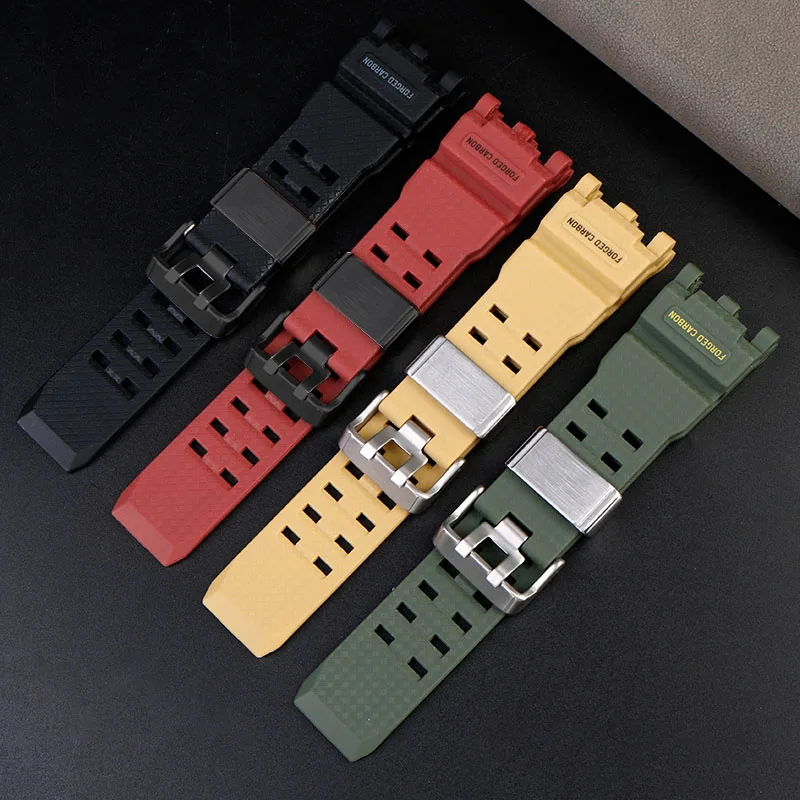 

Silicone bracelet forCasio G-SHOCK 2nd generation Daniwang series GWG-2000 GST-B400 men's waterproof resin rubber watchband belt