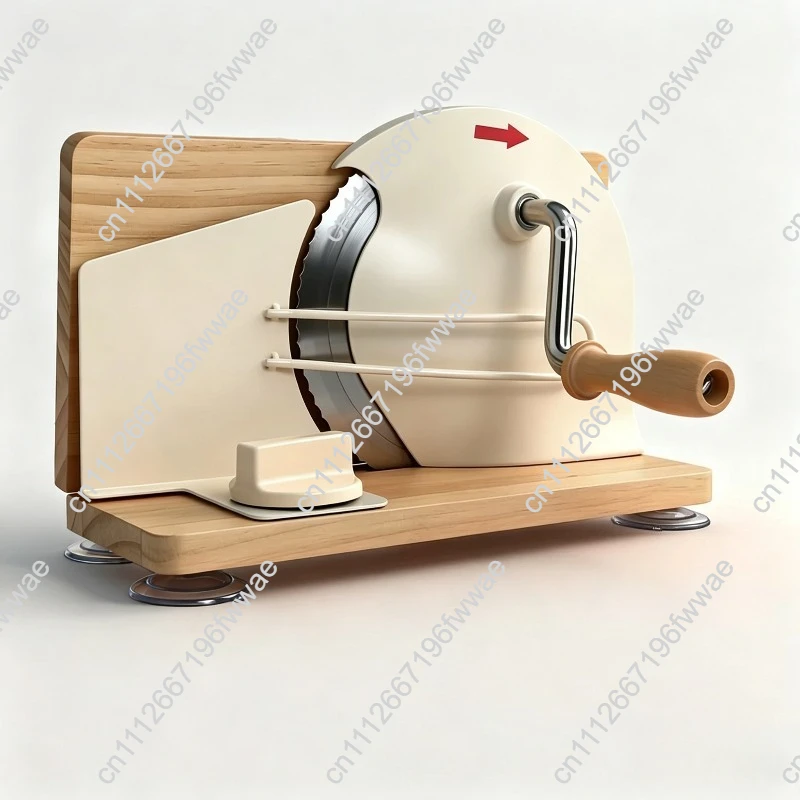 Adjustable Thickness Manual Bread Slicer - Toast Slicer for Bakery Supplies