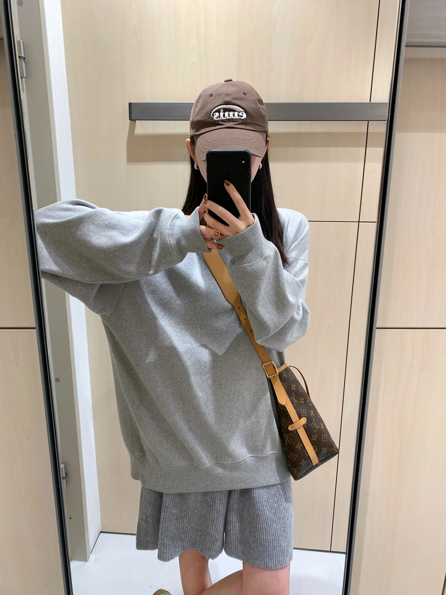 

Женская трикотажная повседневная свободная толстовка с круглым вырезом Ne, пуловер из тяжелой ткани кактуса, удобная осенняя одежда для ленивых