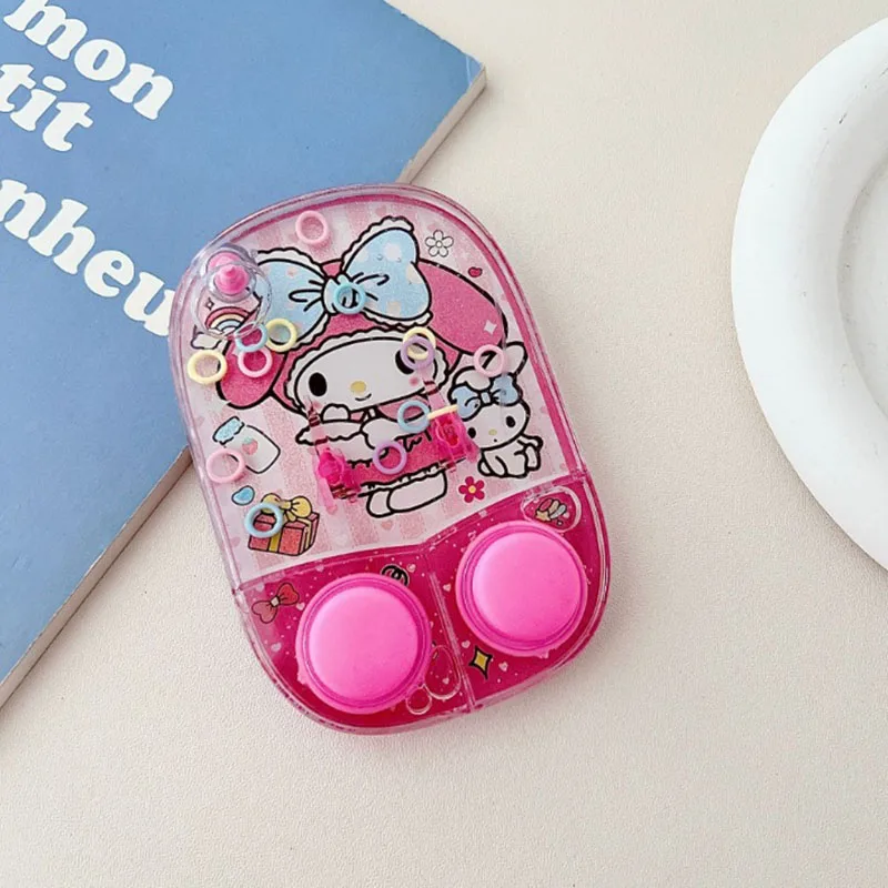 

Новый мультфильм Hello Kitty My Melody Cinnamoroll Sanrio аниме водное кольцо игровая консоль креативная детская игрушка для хобби в подарок