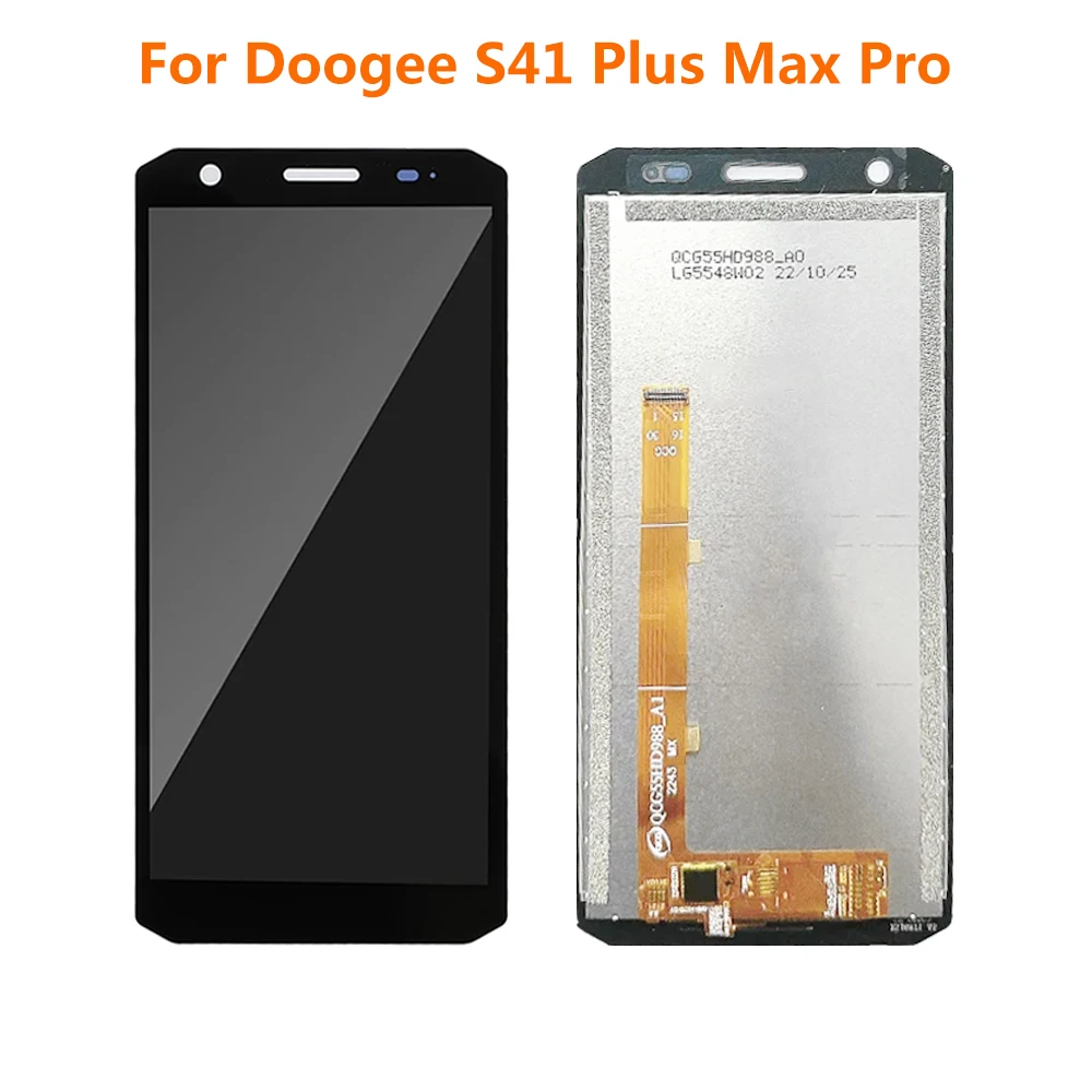 

Display Screen For DOOGEE S41 S41 Pro S41 Max S41 Plus LCD Display Touch Screen Digitizer Assembly Replacement Parts