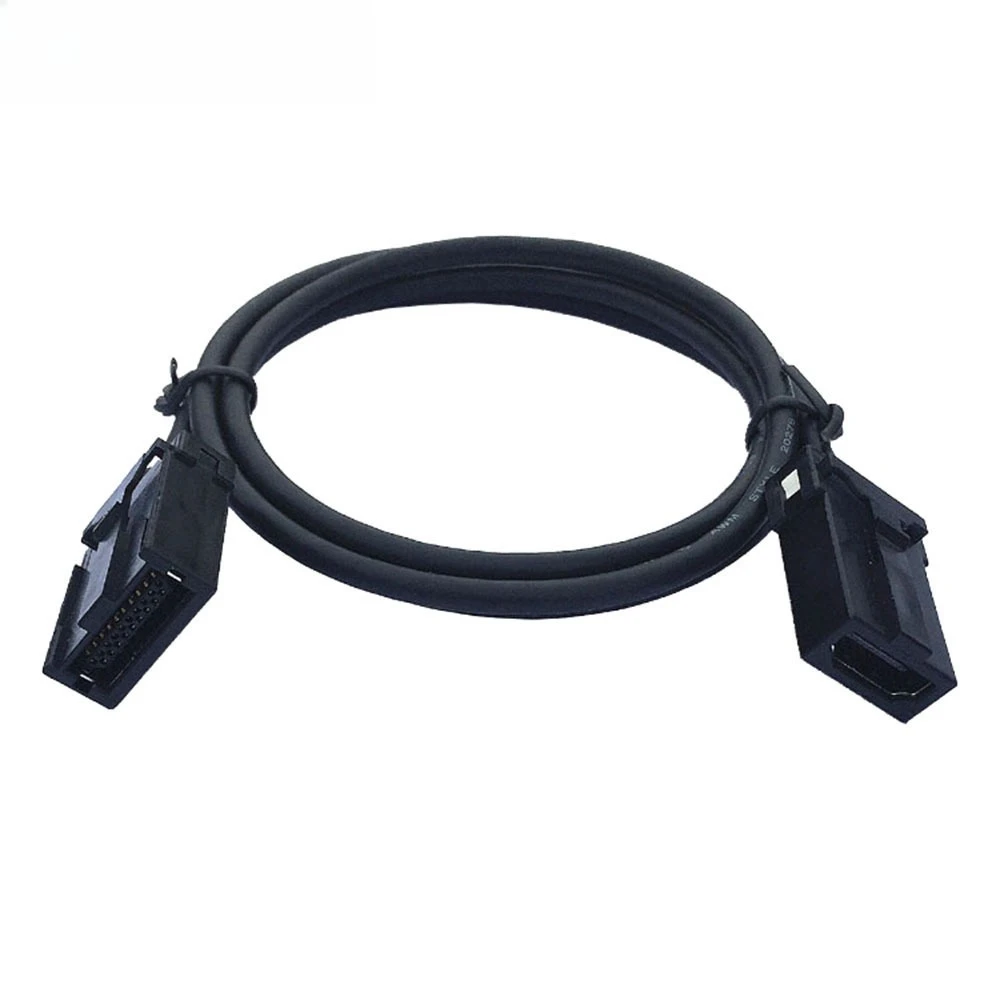 HDMI E TYPE Male 19P to HDMI AF Female 19P 1.4V dual-end ABS case car HD connection cable