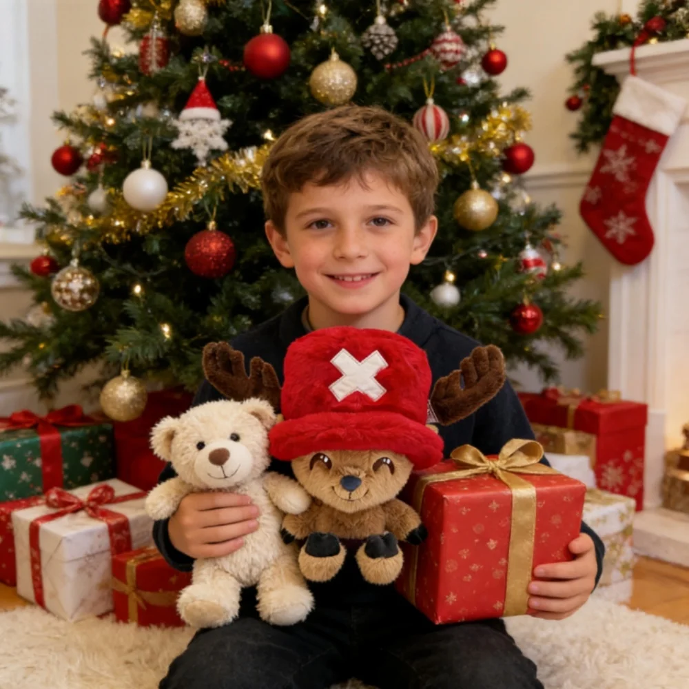 

New One Piece Chopper Plush Doll Cute Anime Peripherals Toy Birthday Christmas Gift