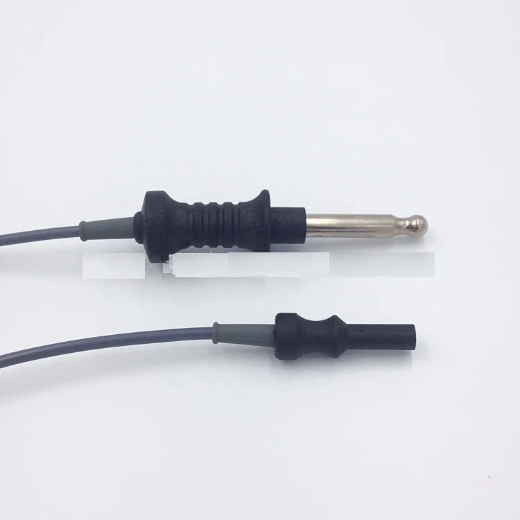 Electrocoagulation hook connection line, unipolar lead  laparoscopic 20192-117