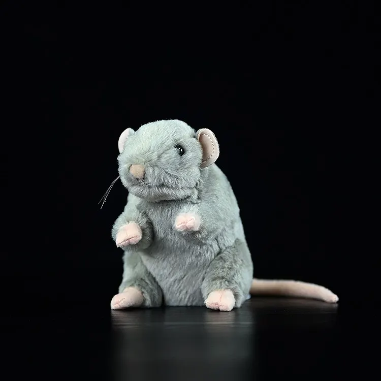 Standing mouse,realistic animal,Small ornaments and miniature models