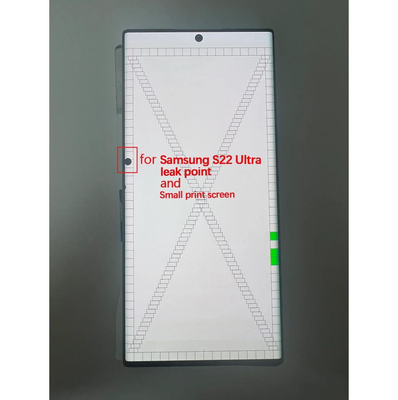 AMOLED has Defect burn point line LCD for Samsung S22 Ultra S908B Touch Screen for S22 Ultra Display with Back Glass