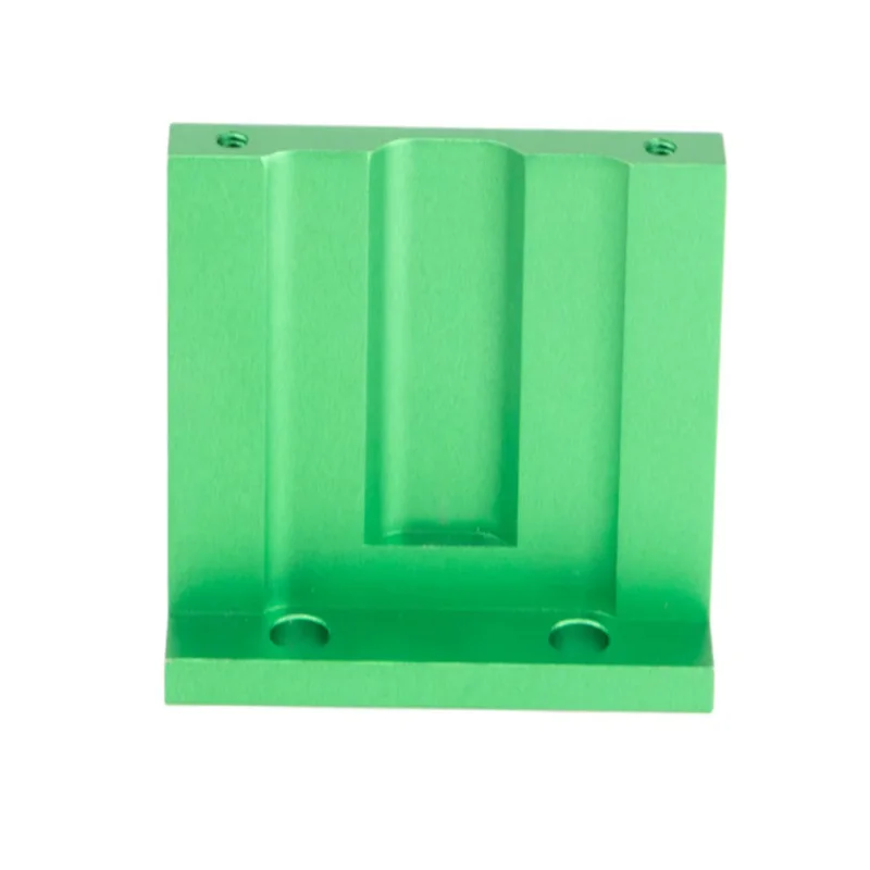 

Green anodized aluminum alloy CNC precision machined mechanical bracket accessories Equipment connection fixings