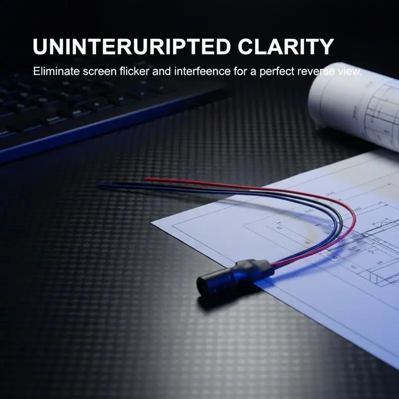 1/3Pcs 12V Car Power Relay Capacitor Filter Canbus Reverse Camera Power Rectifier Auto Accessories