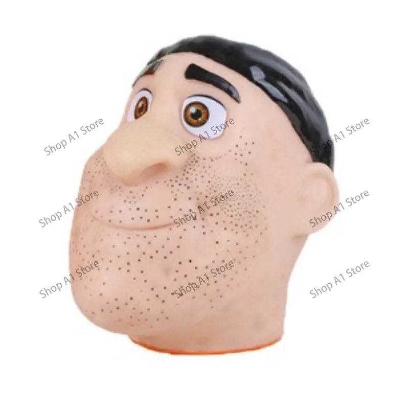 Pimple Popping Stress Relief Toy, Blackhead Acne Nose Squeeze Model, Fidget Vent Doll for Anxiety Relief