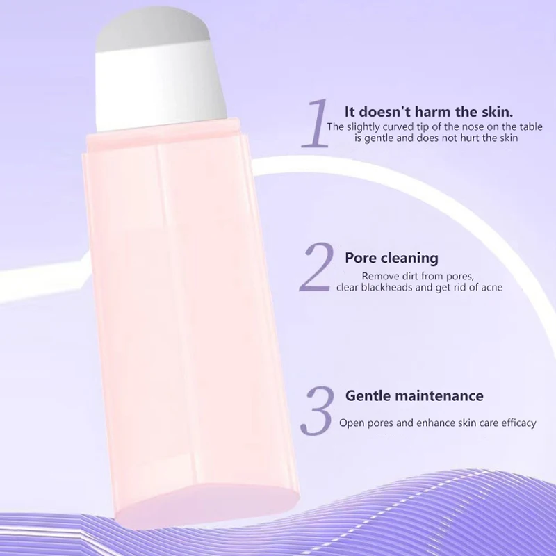 Scrubber per la pelle del viso e del corpo – Spatola esfoliante a doppio scopo per una pulizia profonda, la rimozione dei punti neri e la cura dei pori