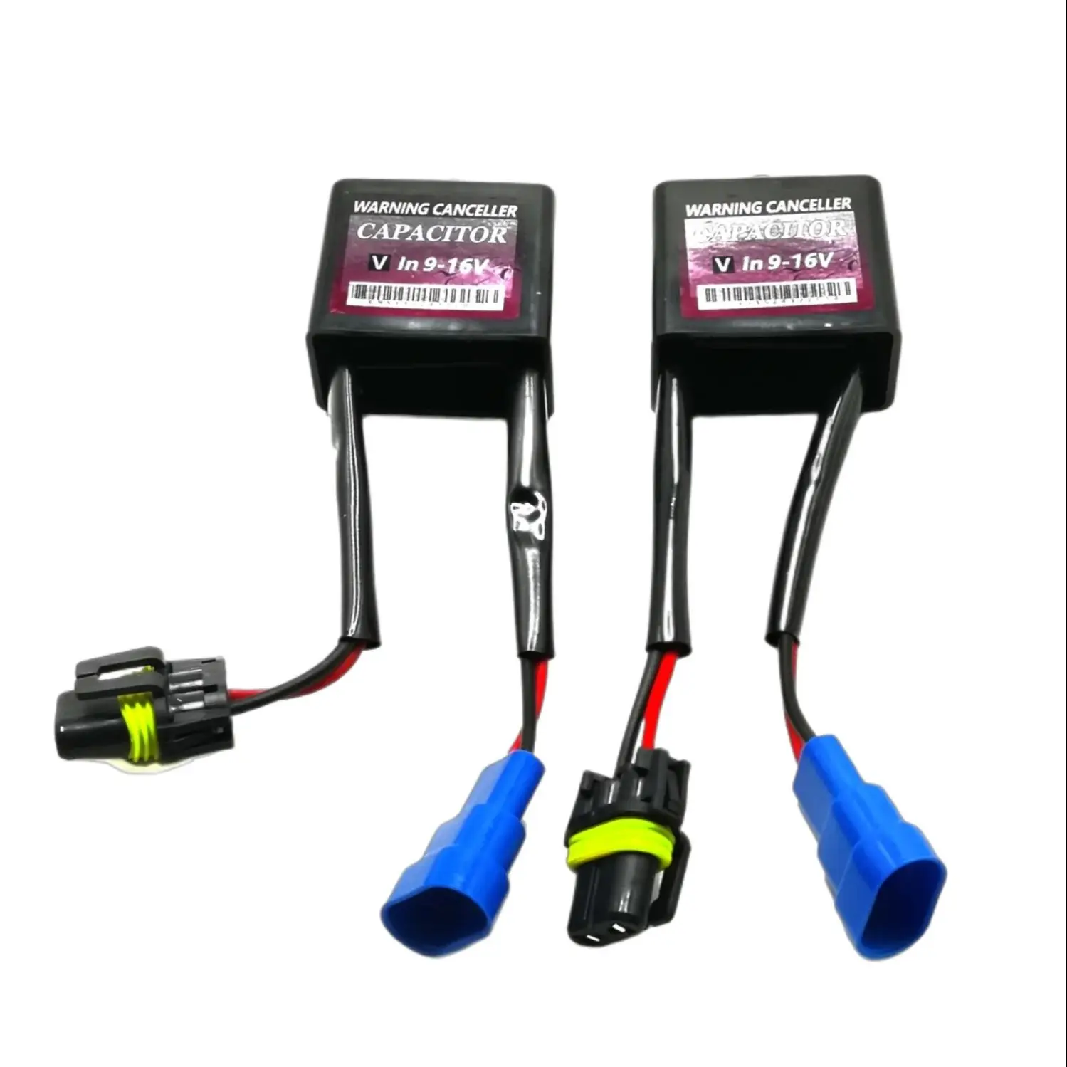 

2Pcs C6 Canbus 9005 9006 HB3 HB4 Adapter Error Free Warning Canceller Anti Flicker Decoder Capacitor 12V AC Cars Lights