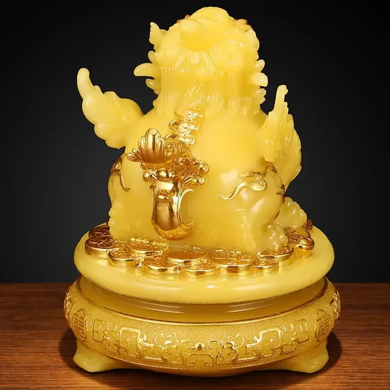 

Inviting Wealth Brave Ornament Rotating Golden Toad Treasure Bowl Living Room Wine Decor