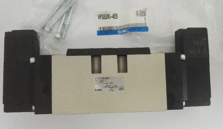 New Original SMC Three-position Five-way Solenoid Valve VFS5310-4EB (AC220V)