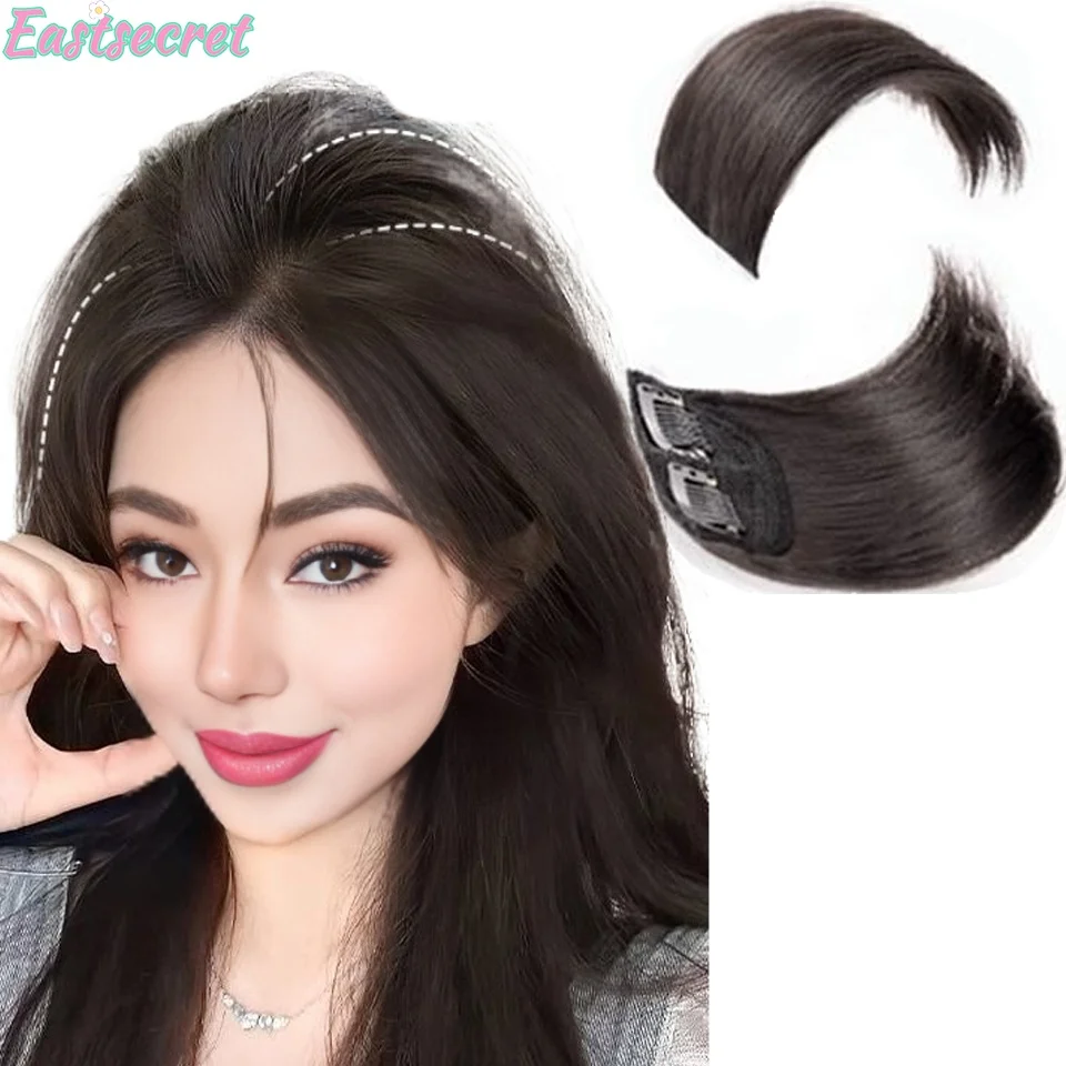 

EASTSECRHair pad wig female fluffy hair volume no mark pad on both sides of the top of the head high cranial top patch mini hair