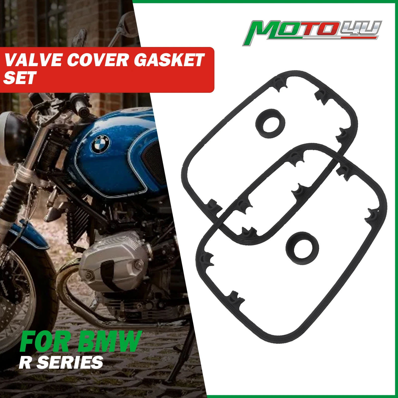 One Set Motorcycle Cylinders Valve Cover Gasket Set For BMW R850 R1100 R1150 R1200