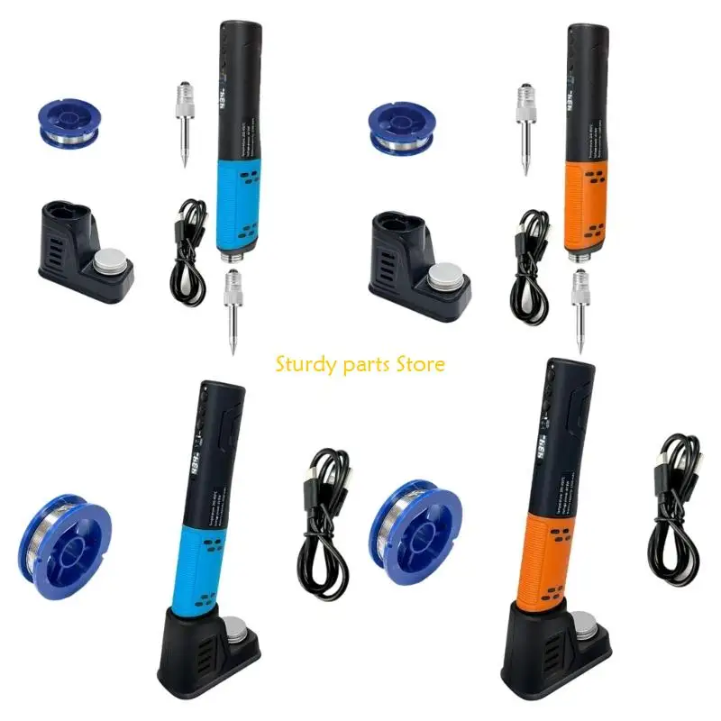 

97QC LED Display Cordless Soldering Tool Rechargeable Fast Heating Vertical Positioning