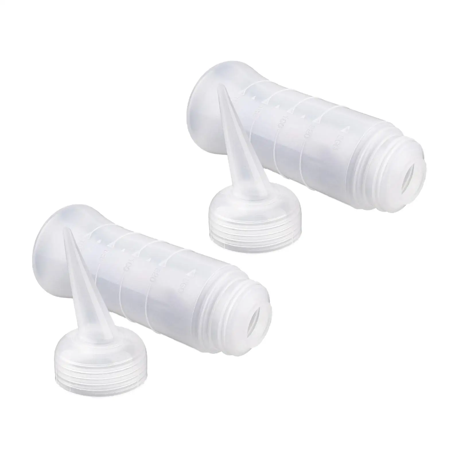 Frasco aplicador de 2 partes, ferramentas domésticas diy, diy, diy, coloração, tingimento, recipiente, óleo, recipiente para barbearia, 260ml