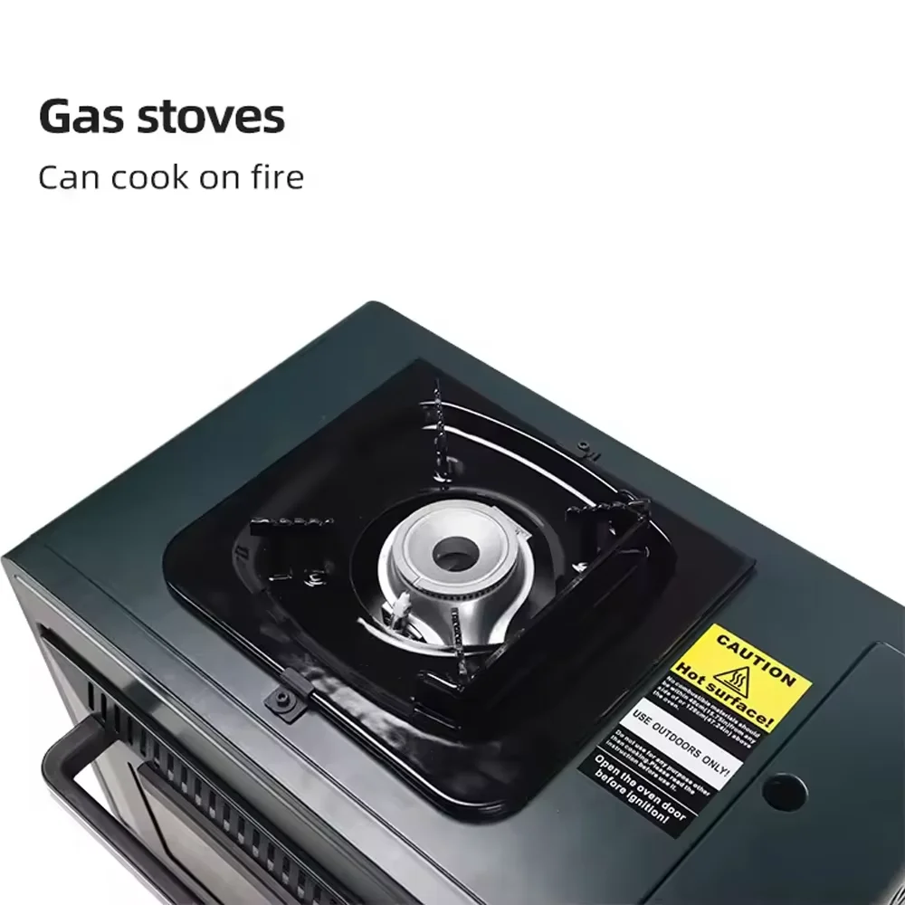 Multi-function Outdoor Gas Ove - Camping Double Cooking Stove 评论和价格