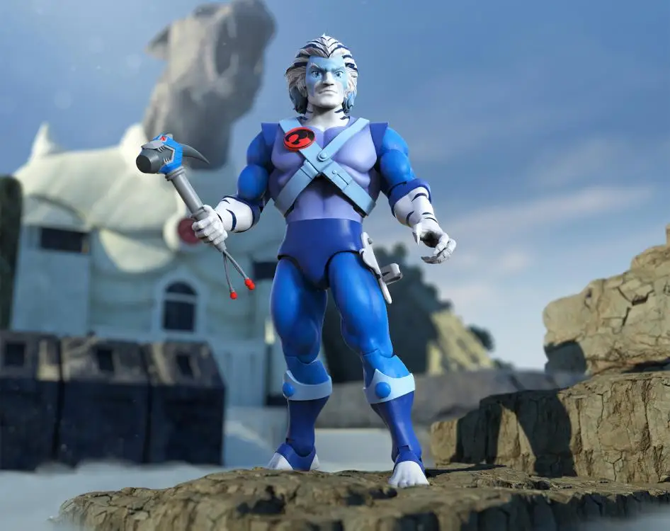 Original Super7 The 5rd Lineup Thundercats One:12 Bengali Vultureman Hammerhand Lion-O Mirror PVC Action Figure Toy Doll Gift