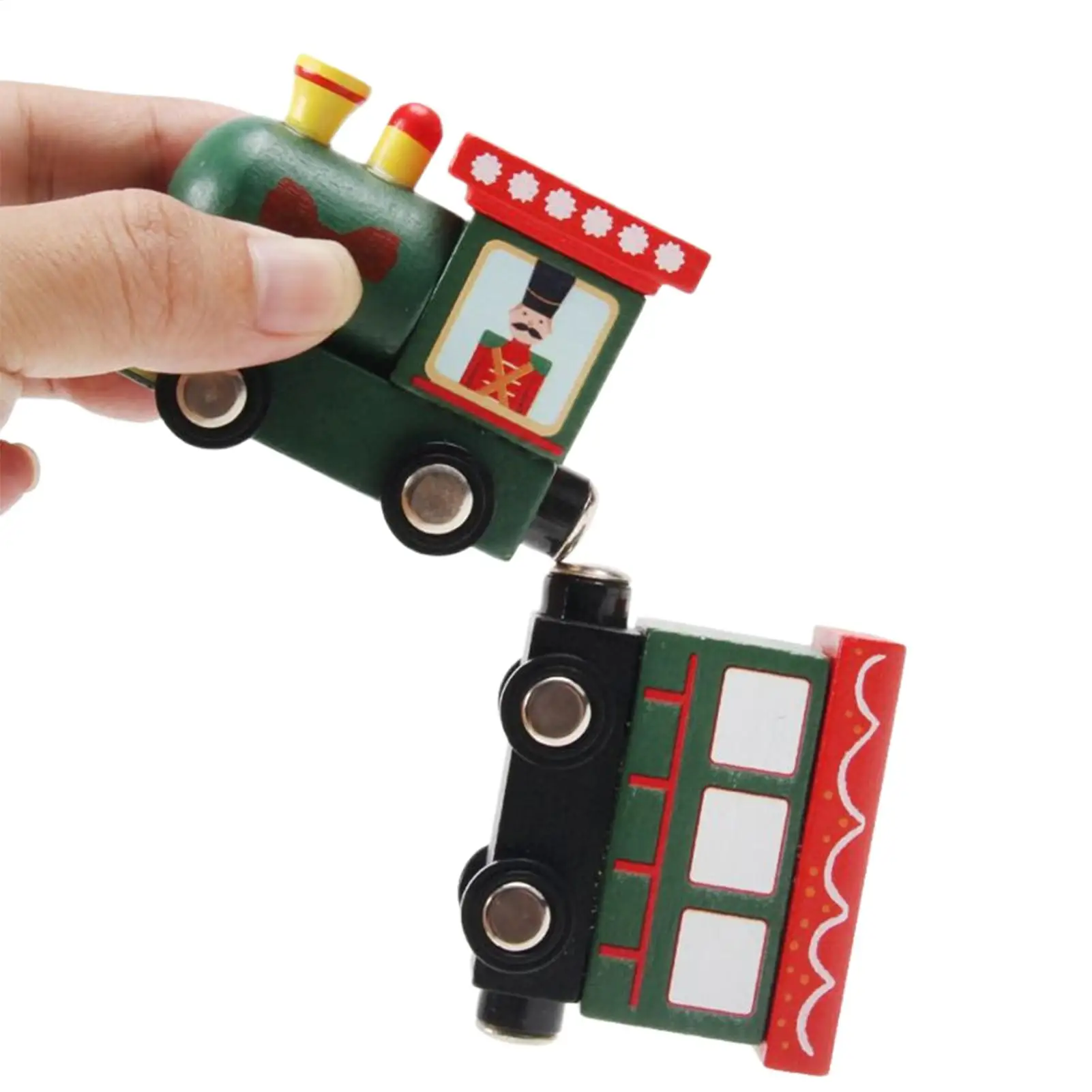 Train de noël pour enfants, décoration festive en bois, jouets éducatifs pour enfants, garçons et filles, collectionneurs, salon, chambre à coucher, étude