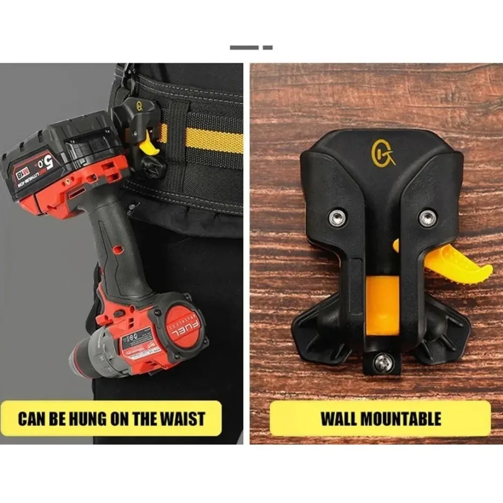 Electric Drills Organizer Hook Self-locking Tool Holster Anti-fall Quick Release Power Tools Quick Hanging Hooks Accessories