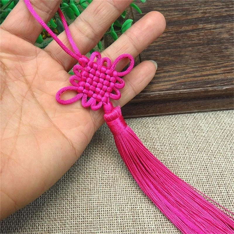652F Chinese Knot Tassels Chinese New Year Decoration Festival Knot Pendant Ornament for Spring Festival Home Decoration - Image 4
