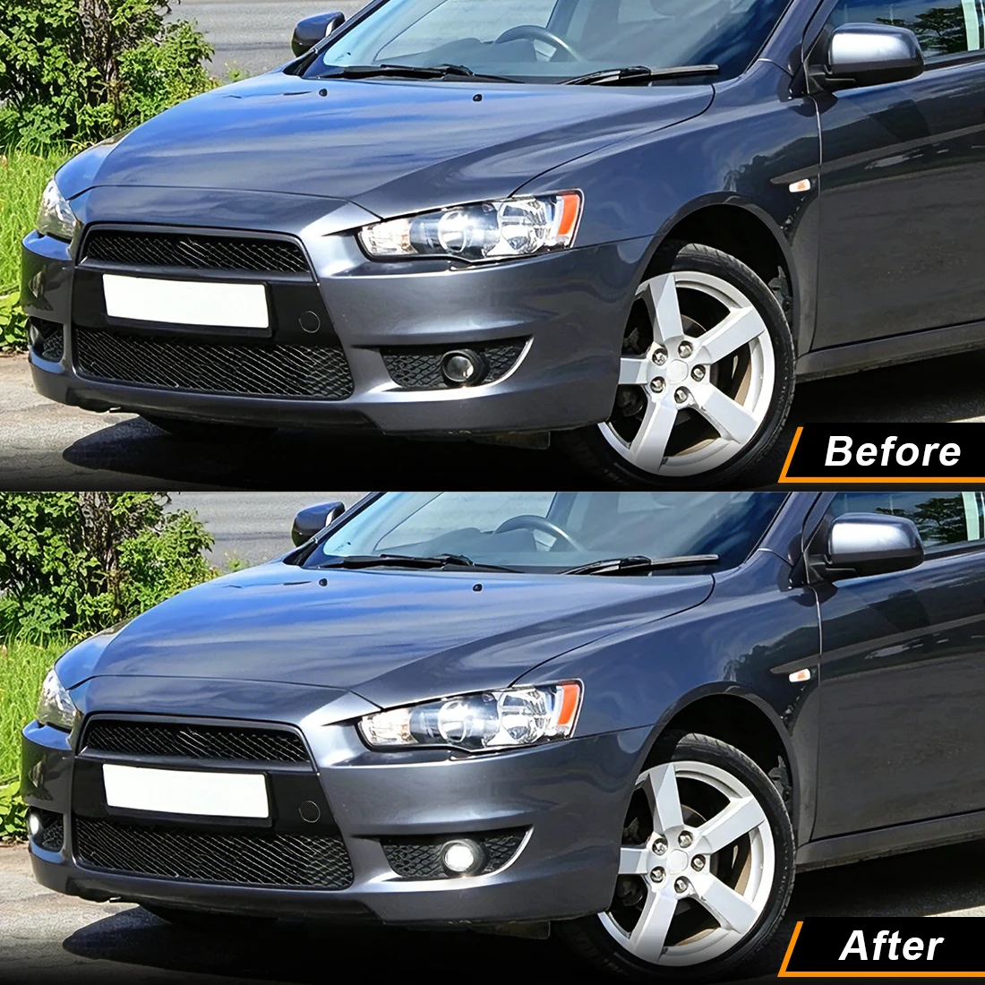 LED Fog Lamp For Mitsubishi Lancer Lancer-ex 2008 2009 2010 2011 2012 2013 Front Fog Light Daytime Running Light Car LED DRL 12V