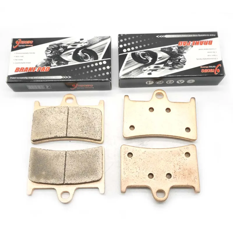 Motorcycle Front Sintered Brake Disc Pads For YAMAHA BT1100 2002 2003 2004 2005 2006 2007 2008 XJR1300 1999 2000 2001