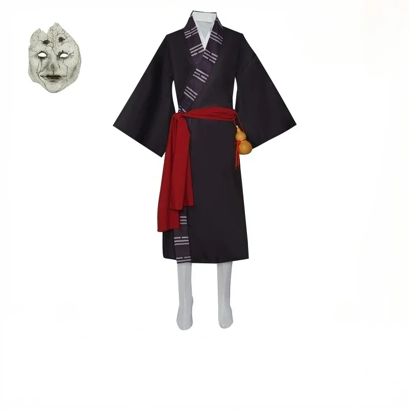 Neues Spiel schwarzer Mythos Wukong Cosplay Chef Mi Dao Ren Cosplay Kostüm Maske Halloween Party Karneval Requisiten Harz Maske