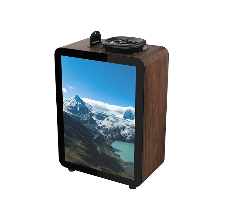 

Large Coverage 3000CBM Scent Diffuser New Design AD Card Diffus Scent Hvac Smart Control Sprayer Machine Background Light