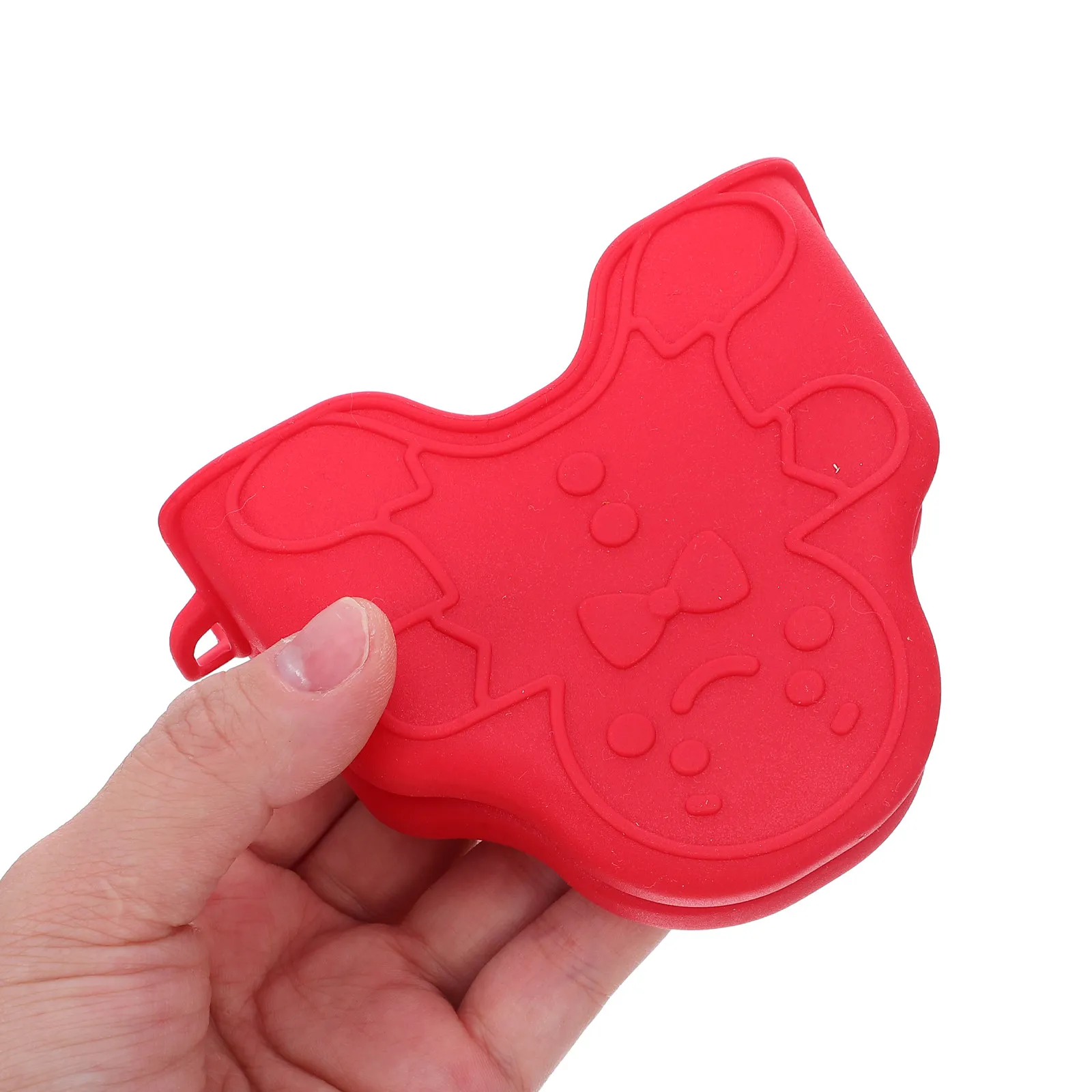 Holiday Oven Mitts Silicone Kitchen Mittens Scald-proof Cute Gloves Anti-scalding Cooking Insulated Bake