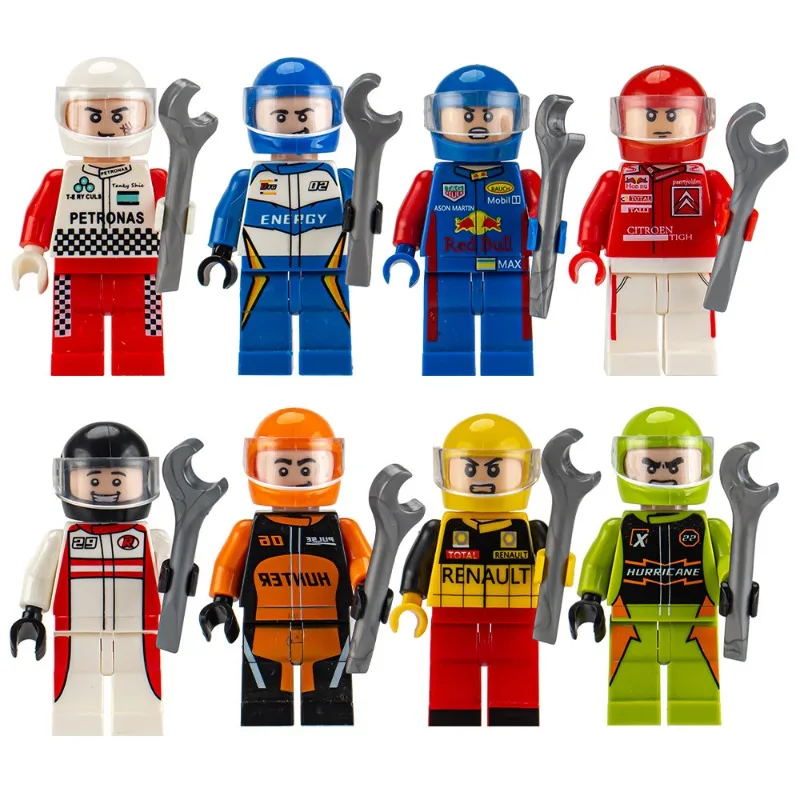 Figuras de bloques de construcción ensamblables, serie de pollos de juguete, figuras de bloques de construcción al por mayor, juguetes ensamblables para niños, regalos