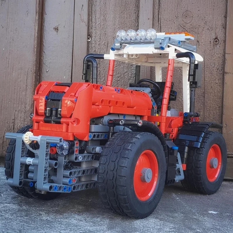 Bouwstenen Set SKH-150 Houtversnipperaar Trailer Model DIY Montage Bricks Machines Collectie Educatief Speelgoed Cadeau