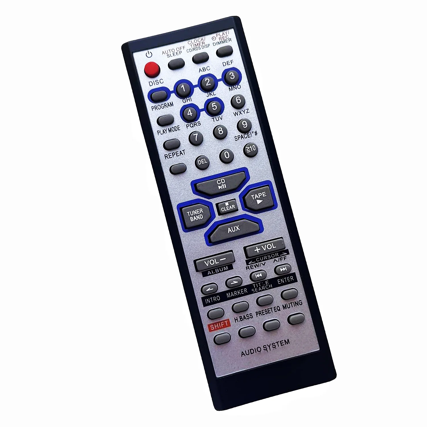 Remote Control for Panasonic SC-AK500 SC-AK490 N2QAHB000053 SC-PM91 SC-PM91D RX-ES25 SC-PM28 SA-AK520 CD Stereo System