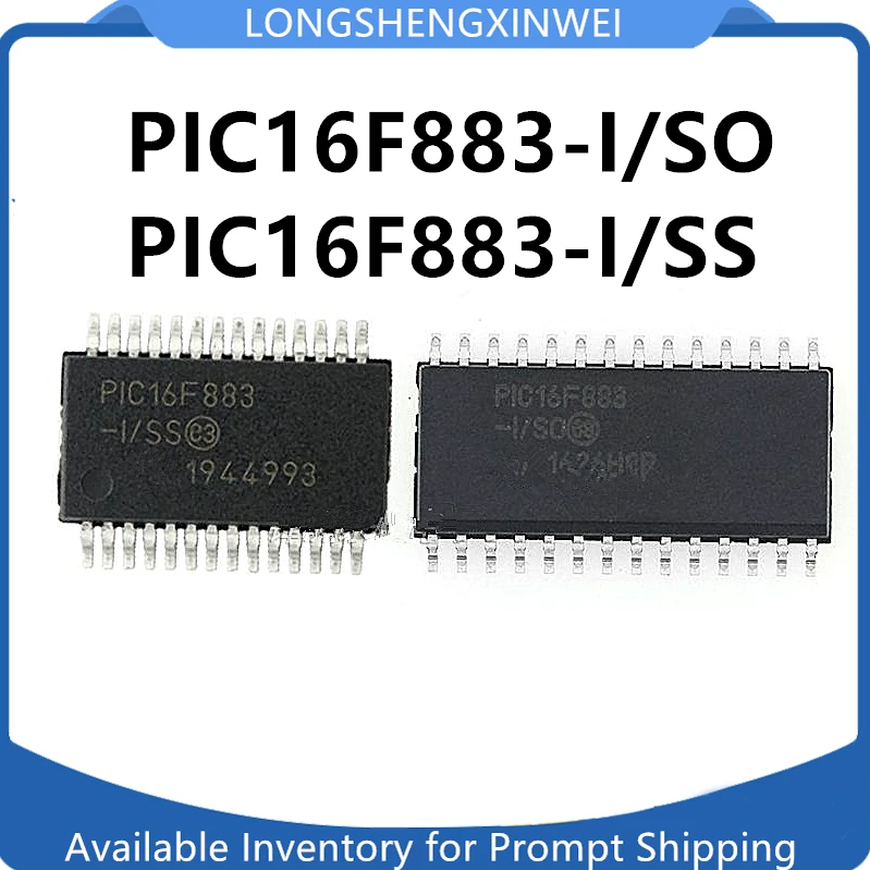 1PCS PIC16F883-I/SO PIC16F883-I/SS Original Embedded Processor and Controller