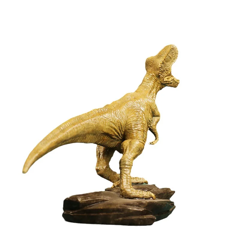 Painted All Copper Dinosaur Tyrannosaurus Rex Small Ornament Crafts Home Living Room Entrance