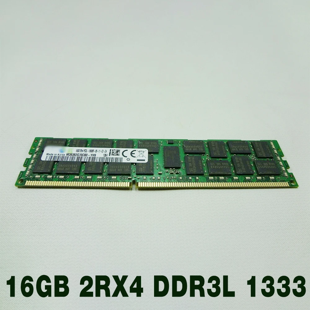 

1 pcs For Samsung RAM M393B2G70CB0-YH9 16G REG Server Memory Fast Ship High Quality 16GB 2RX4 DDR3L 1333