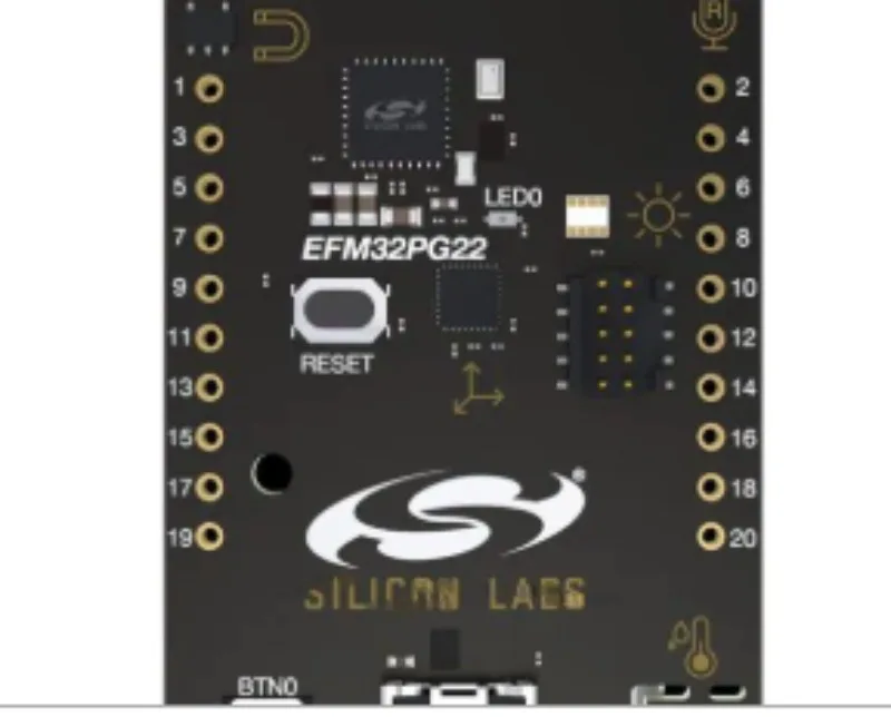 

Now PG22-DK2503A development board and kit ARM EFM32 PG22 32-Bit MCU Dev