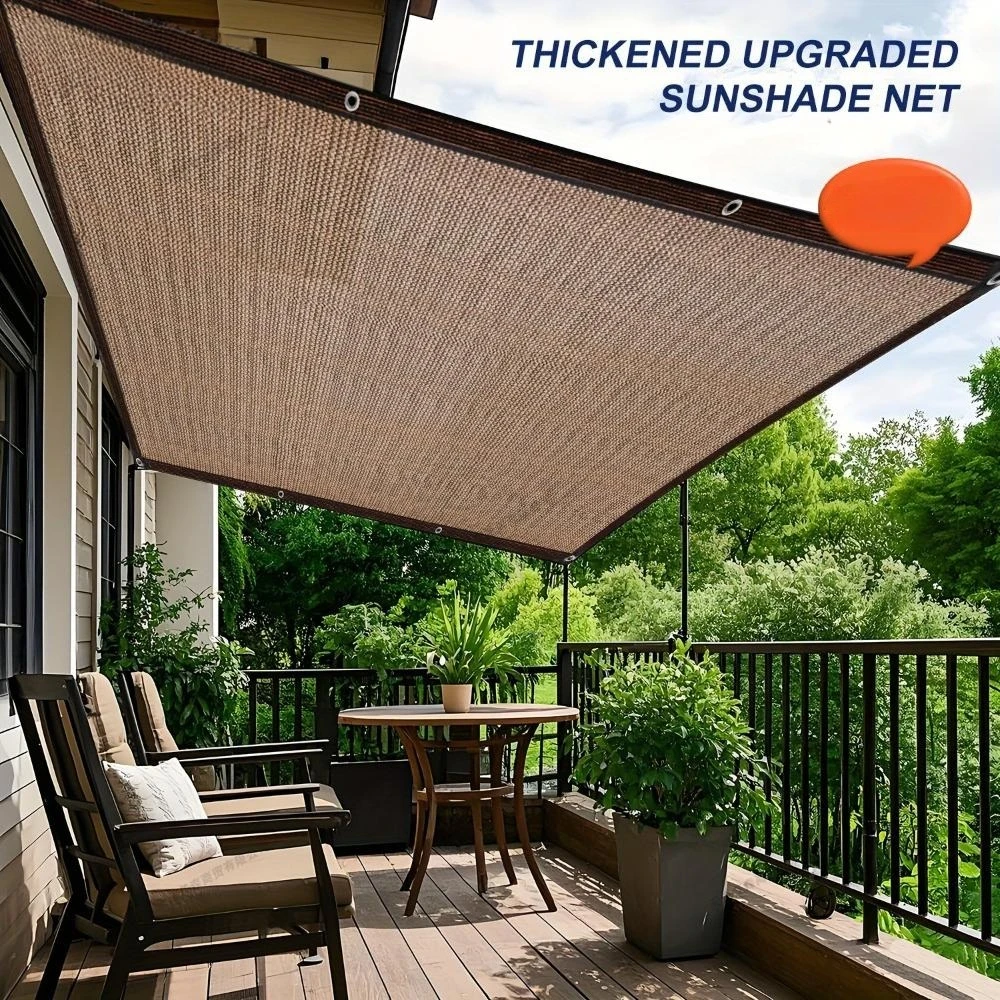 Heavy Duty Shade Cloth with Grommets for Garden Farm Car and Outdoor Sun Protection Cooling Cover
