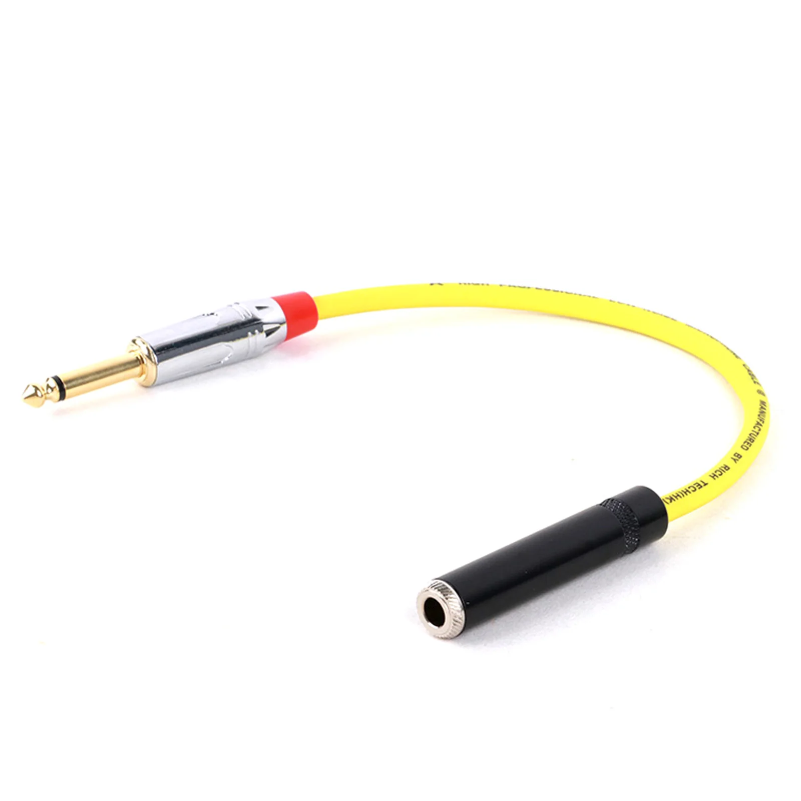 High Quality 6.35mm 1/4inch Mono Male to 6.35mm 1/4inch Stereo Female Jack Instrument Audio Cable For Electric Guitar Mixer