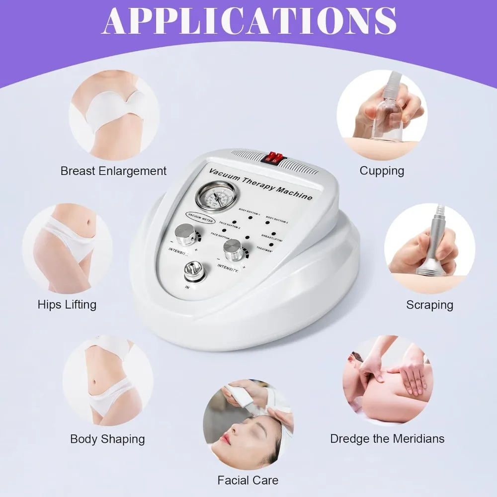 Body Massage Cupping Machine Vacuum Therapy Massage Body Shaping Skin Rejuvenation Machine