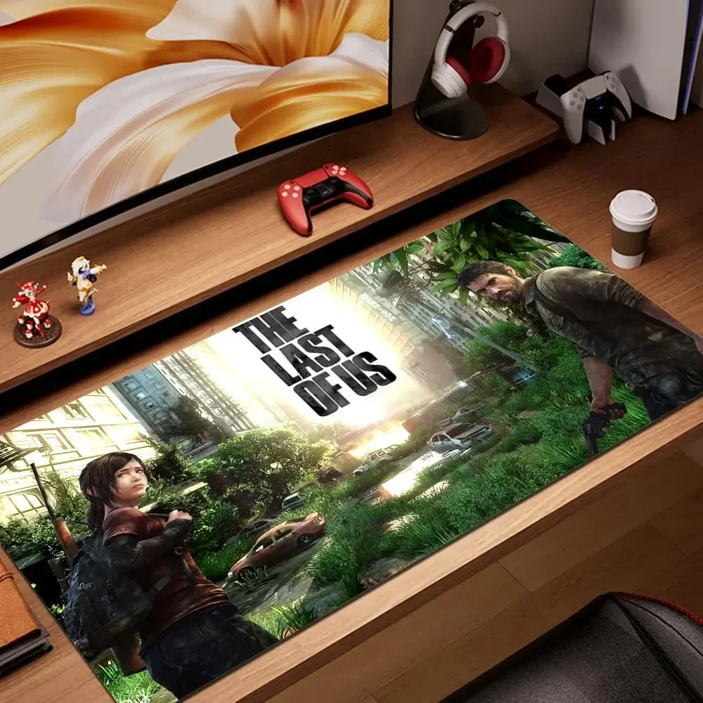 The Last of US Gaming Mouse Pad Deskmat Anime Pc Accessories Mousepad Xxl Mat 600x300 Gamer Large Desktop Extended Desk Carpet