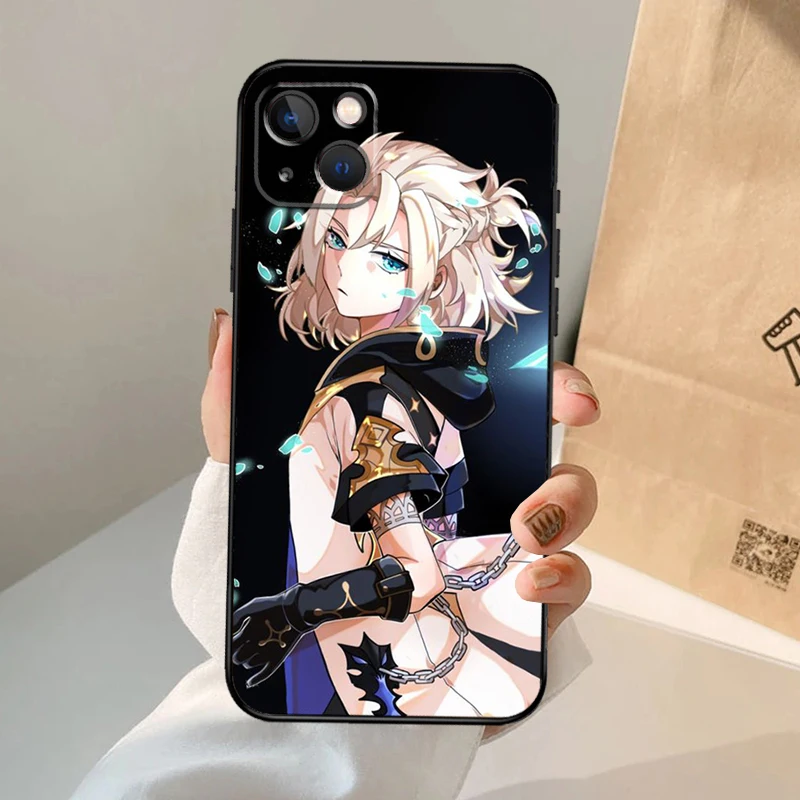 Custodia Albedo Genshin Impact per iPhone 17 Pro Max 17Pro Cover antiurto per iPhone 17 Air Funda