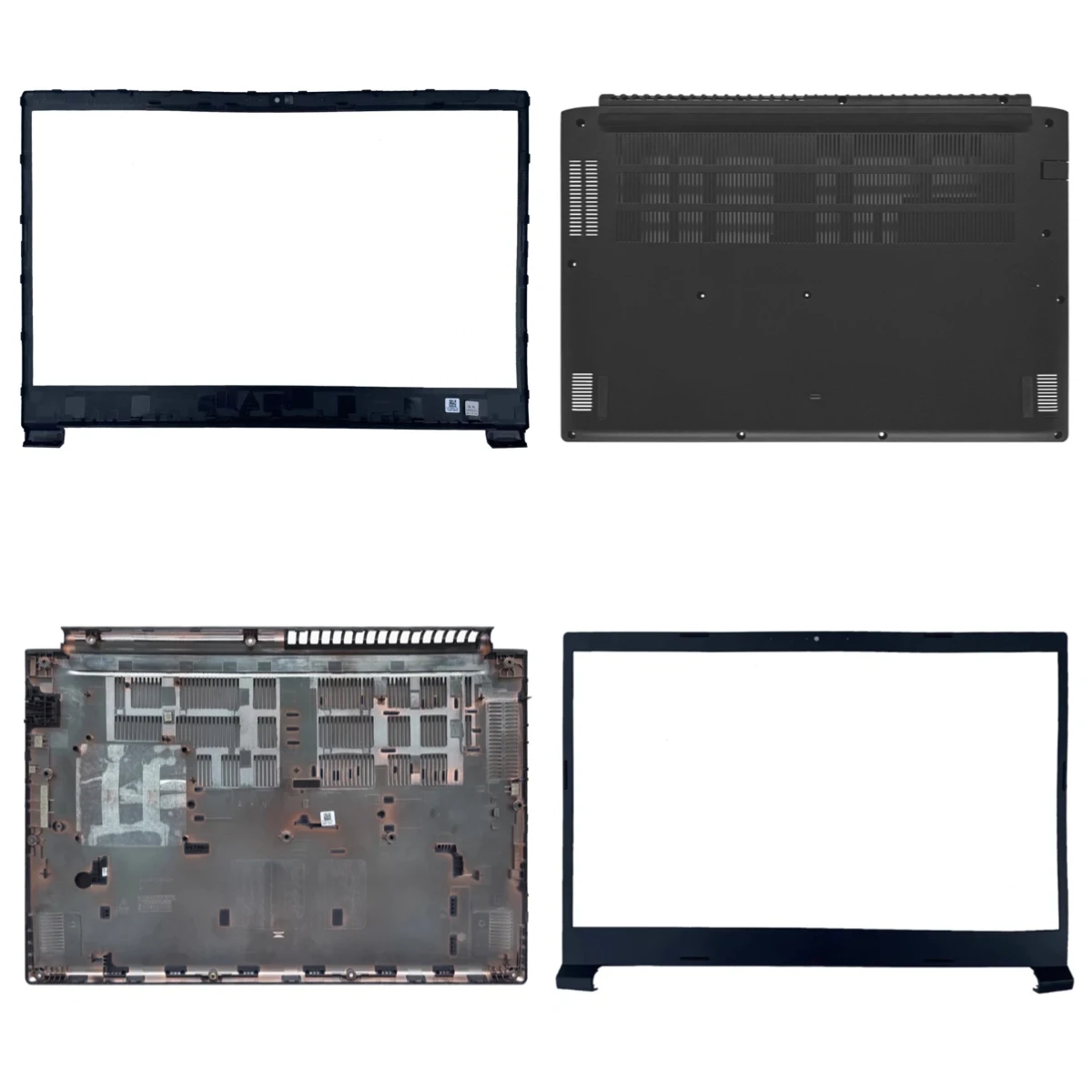 Carcasa de repuesto para Aspire 7 A715-74G A715-75 A715-41G A715-42G N19C5, moldura frontal inferior, base, cubierta, carcasa negra