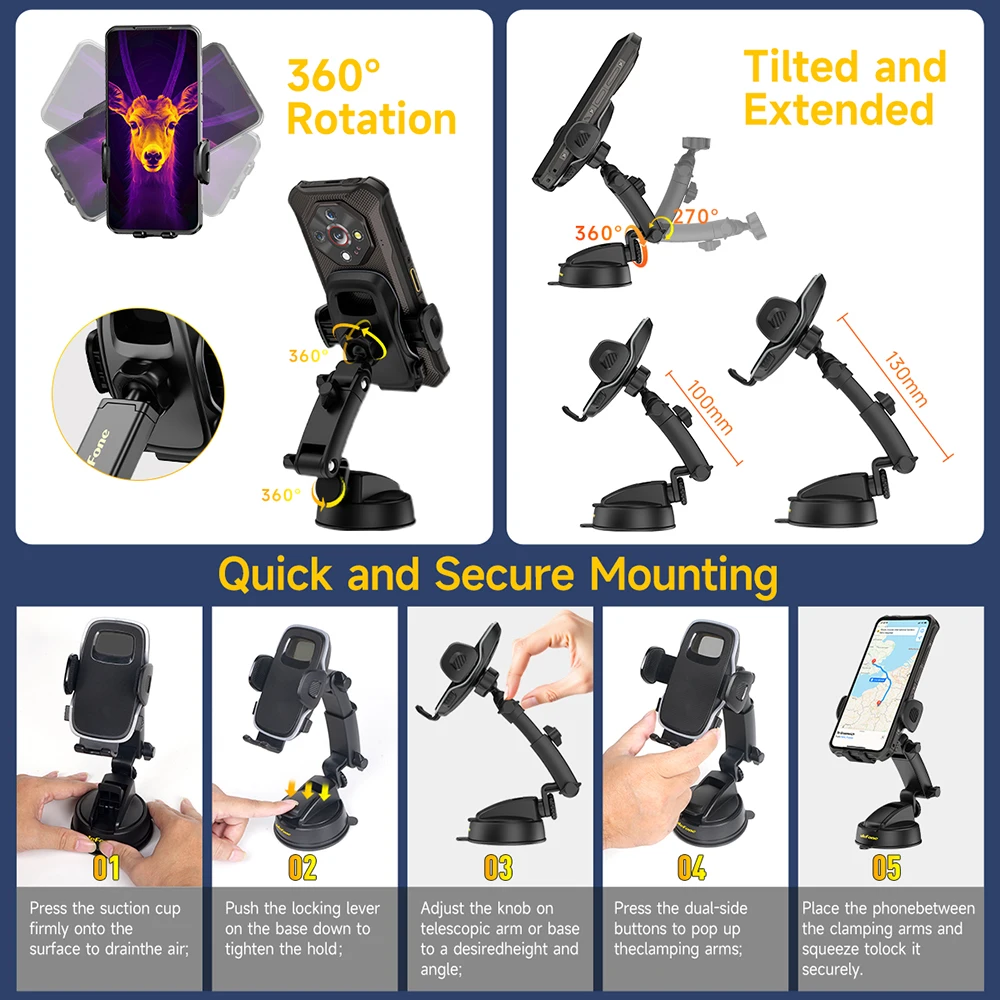 Support de téléphone polyvalen - Ulefone Tablet Accessories avis et prix